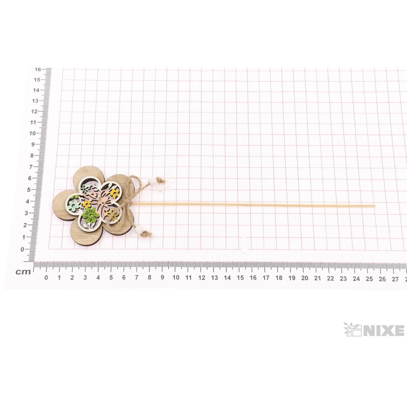 ZÁPICH D KVĚT 7x25cm 6ks*MIX BAREV