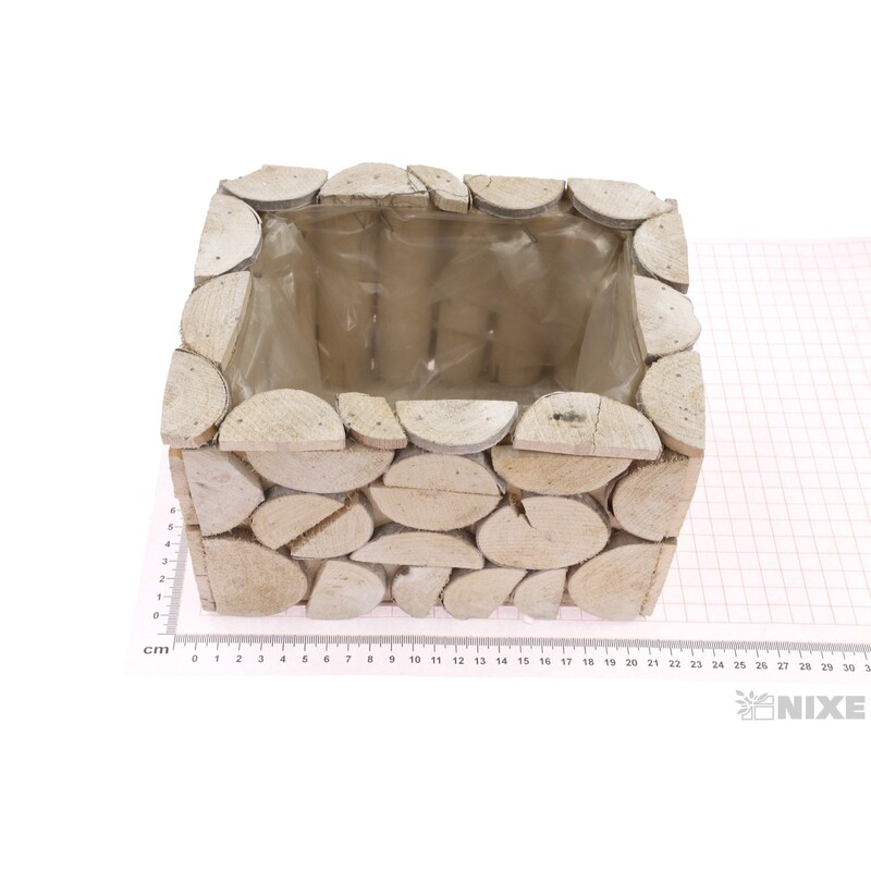 OBAL D 17x13x13cm*BÍLÁ