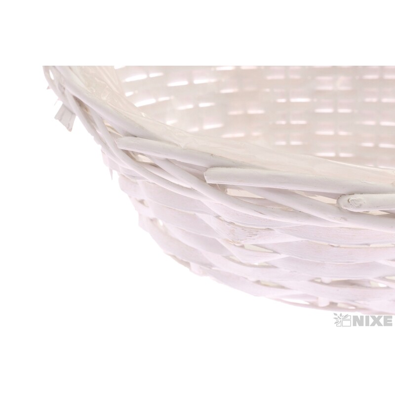 KOŠ PROUTĚNÝ 33x23x45cm*MIX BAREV