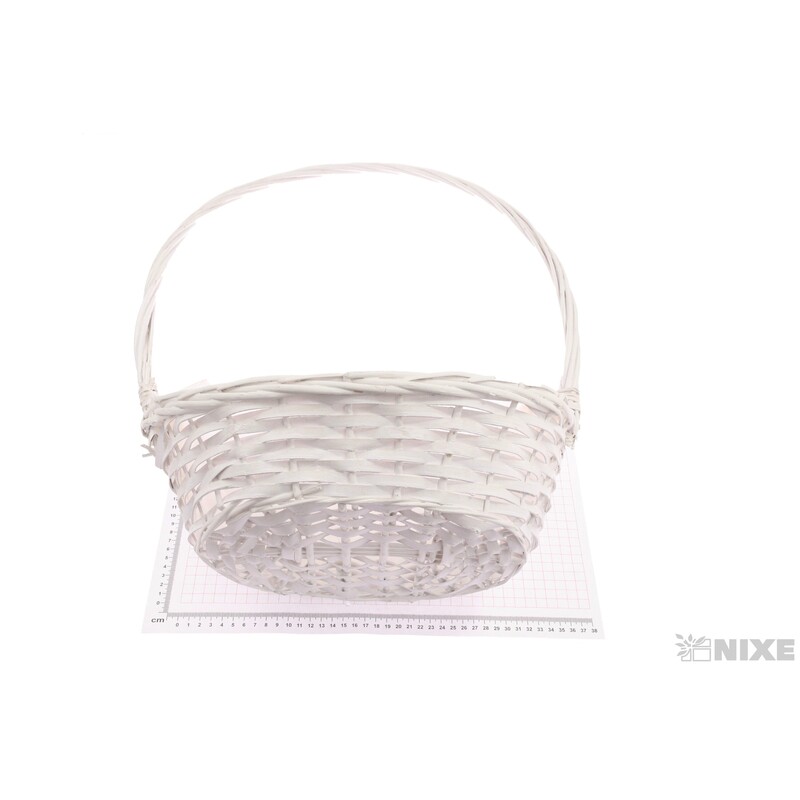 KOŠ PROUTĚNÝ 33x23x45cm*MIX BAREV