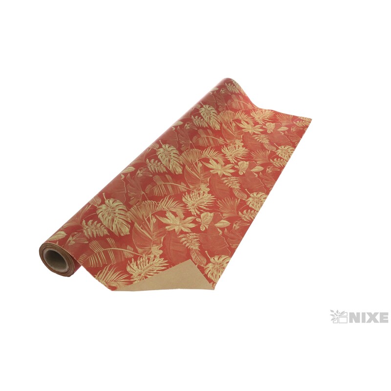 ROLE BIO PAPÍR AQKRAFT 70cmx20m*ČERVENÁ