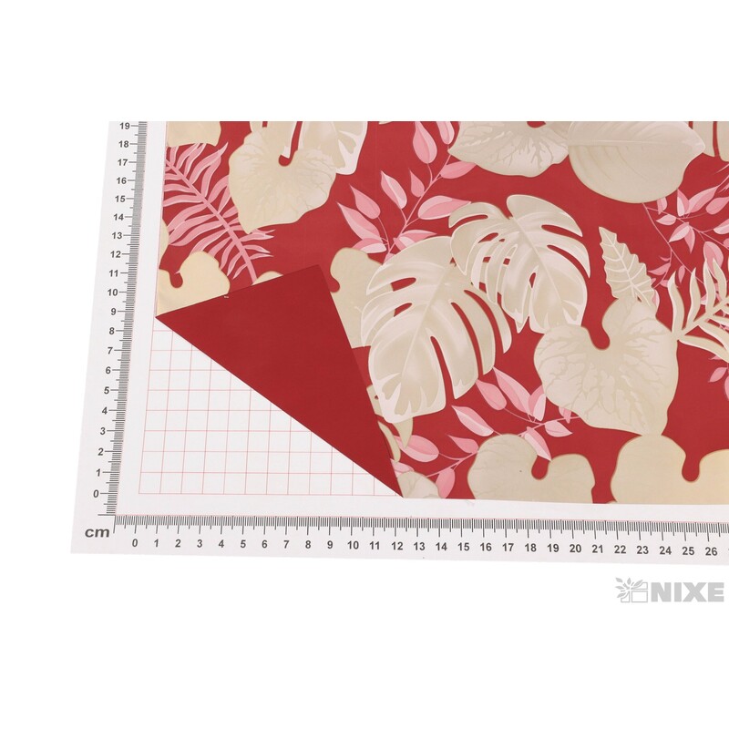 ROLE PERLA JUNGLE 70cmx40m*ČERVENÁ