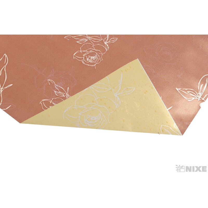 ROLE PLAST KISS 70cmx40m*HNĚDÁ