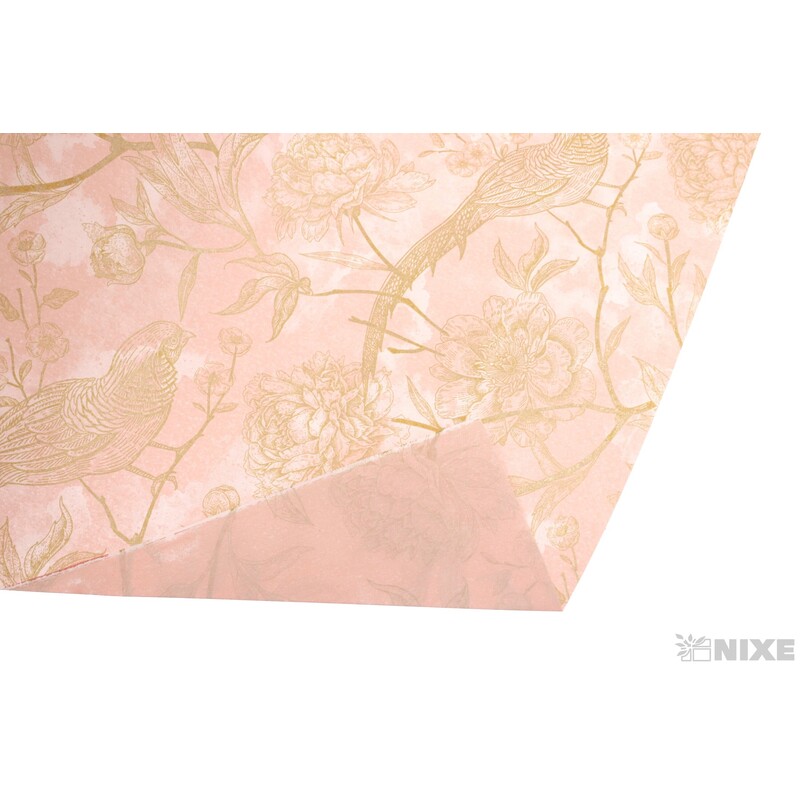 ROLE PAPÍR ABBY 80cmx50m*RŮŽOVÁ