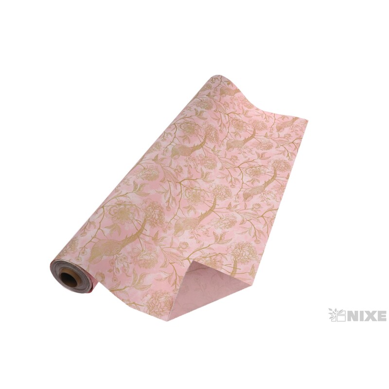 ROLE PAPÍR ABBY 80cmx50m*RŮŽOVÁ