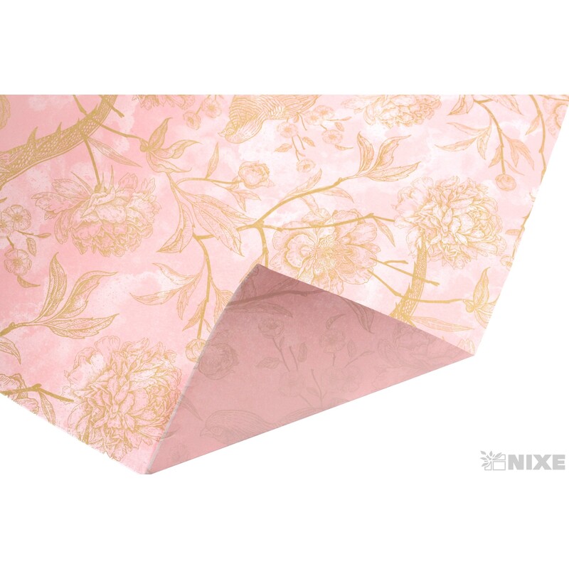 ROLE PAPÍR ABBY 80cmx50m*RŮŽOVÁ