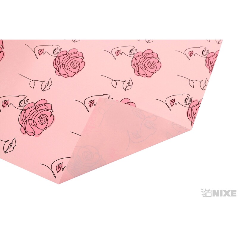 ROLE PLAST KISS 70cmx40m*RŮŽOVÁ