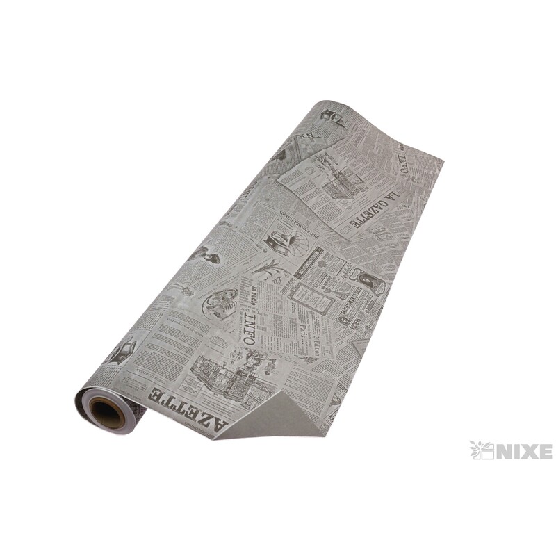 ROLE PAPÍR GAZETTE 80cmx25m*BÍLÁ