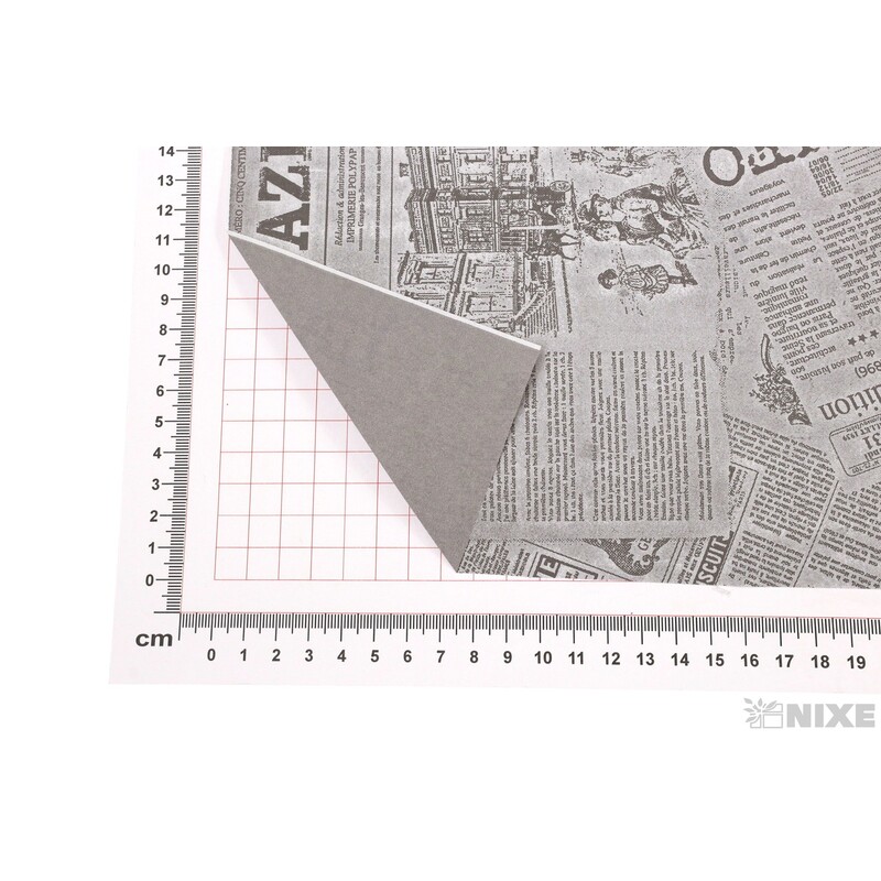 ROLE PAPÍR GAZETTE 80cmx25m*BÍLÁ