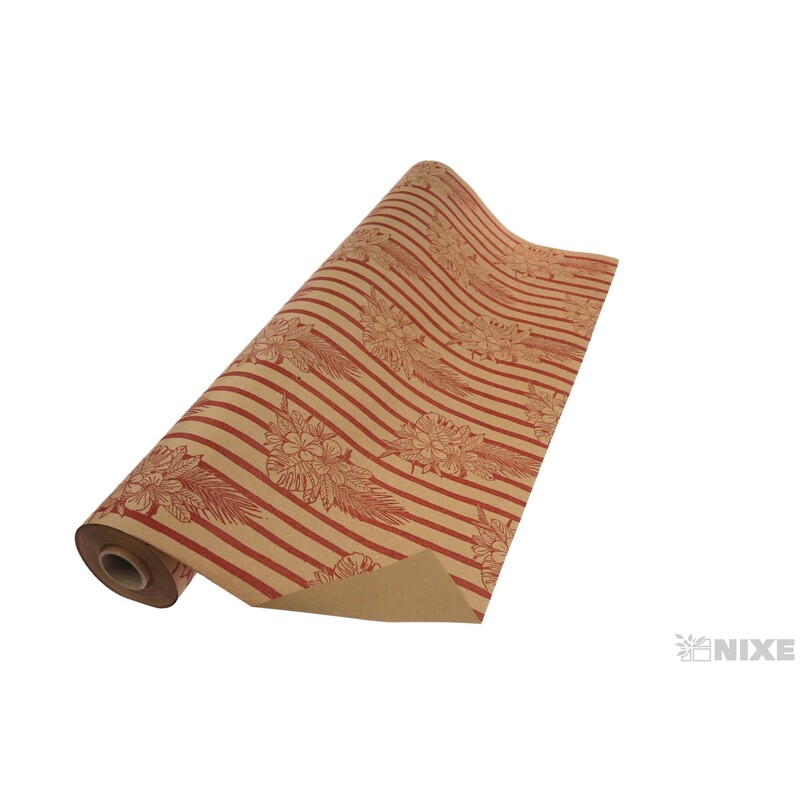 ROLE PAPÍR BOW BIOKRAFT 70cmx50m*BORDOVÁ