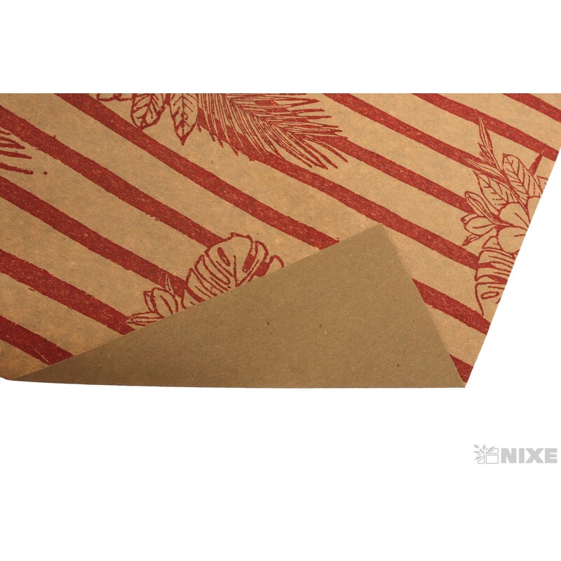 ROLE PAPÍR BOW BIOKRAFT 70cmx50m*BORDOVÁ