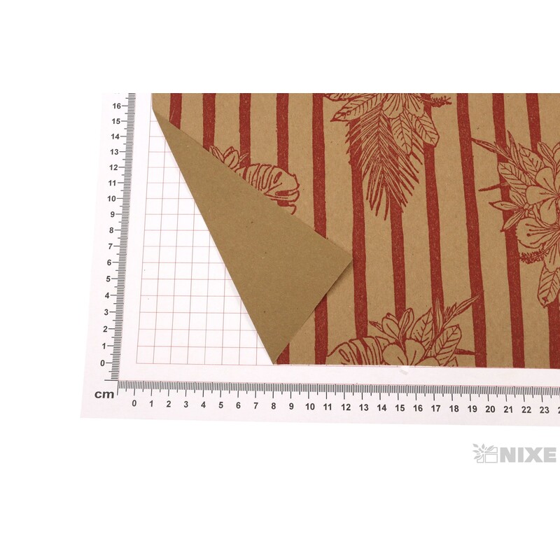 ROLE PAPÍR BOW BIOKRAFT 70cmx50m*BORDOVÁ