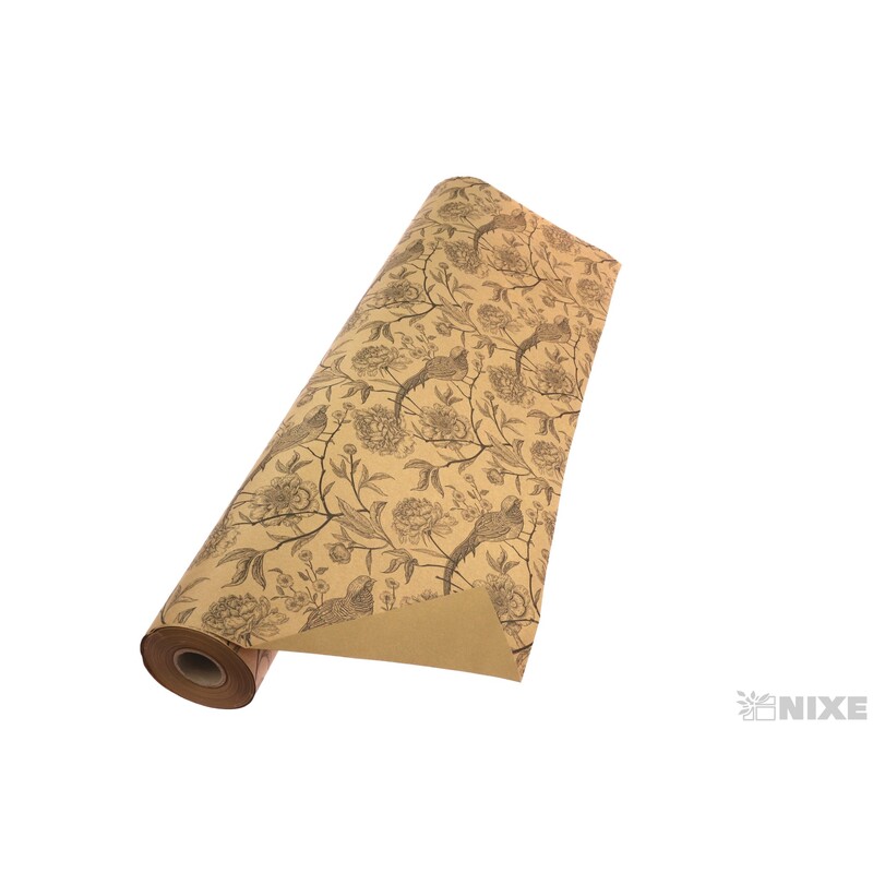 ROLE PAPÍR ABBY BIOKRAFT 80cmx50m*PŘÍRODNÍ