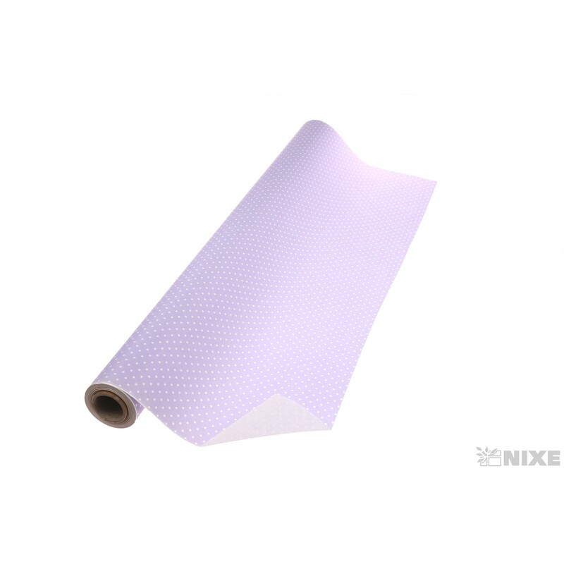 ROLE PAPÍR SPOT 80cmx25m*FIALOVÁ