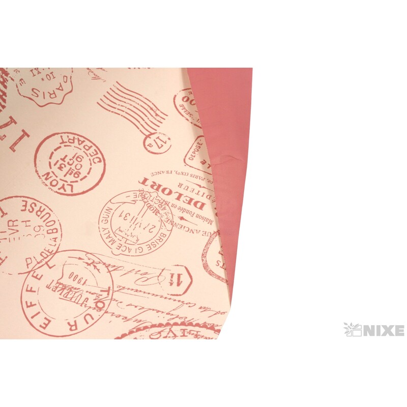 ROLE PLAST STEMPLE 50cmx9yd*RŮŽOVÁ TM.