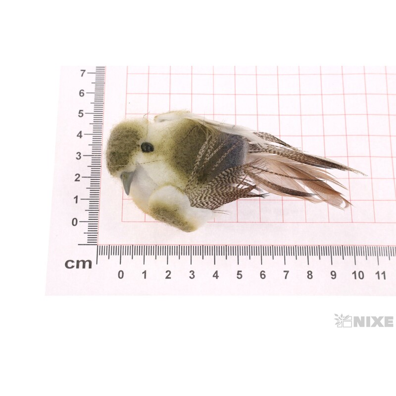 PTÁČEK KLIPS 14cm 12ks*MIX BAREV