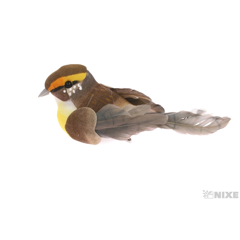 PTÁČEK KLIPS 10cm 12ks*MIX BAREV