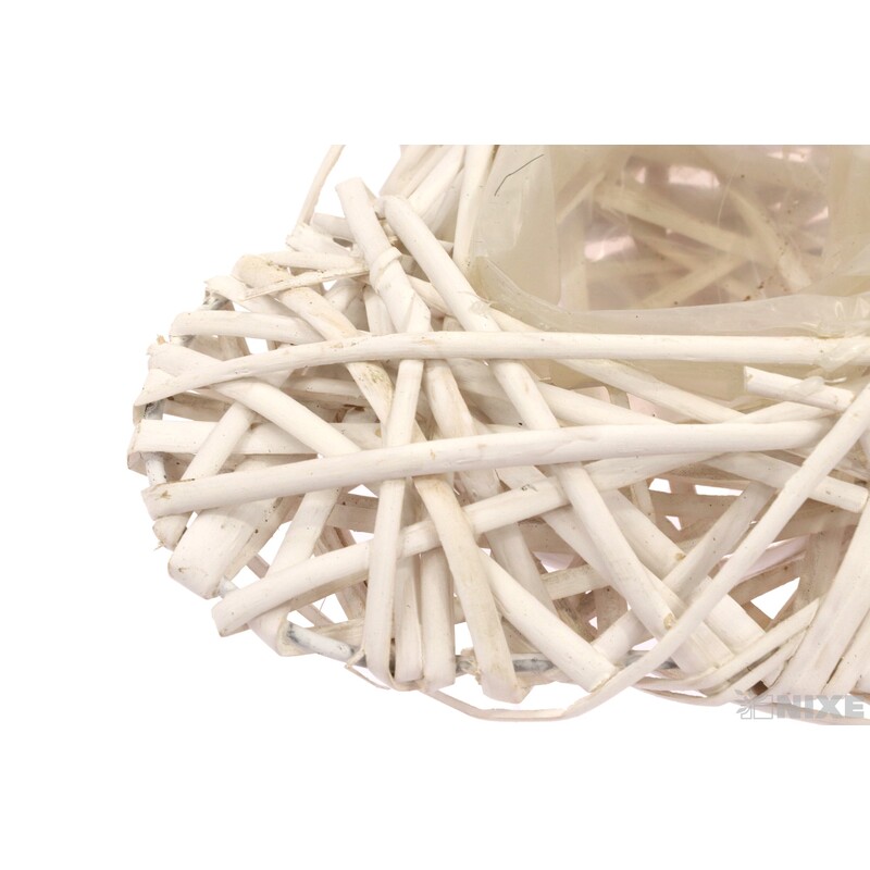 OBAL SRDCE PROUTÍ 19x25cm*BÍLÁ