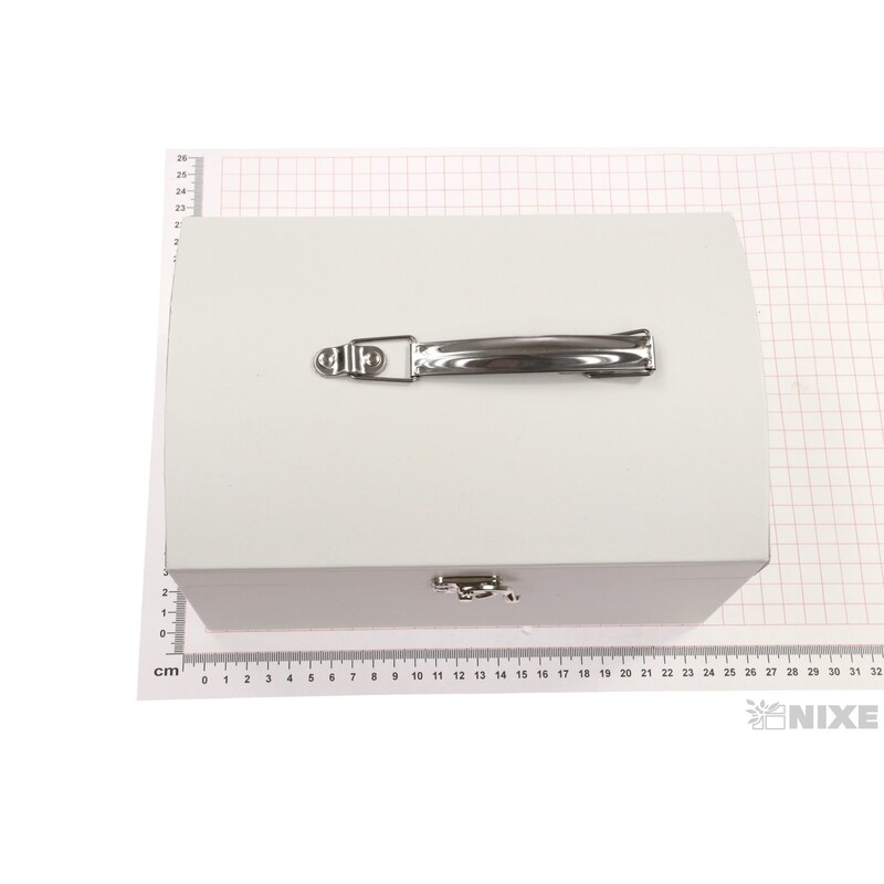 TRUHLICE 3ks 26x18x16cm 23x16x14 22x14x12*BÍLÁ