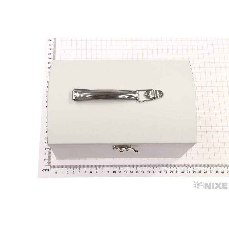 TRUHLICE 3ks 26x18x16cm 23x16x14 22x14x12*BÍLÁ