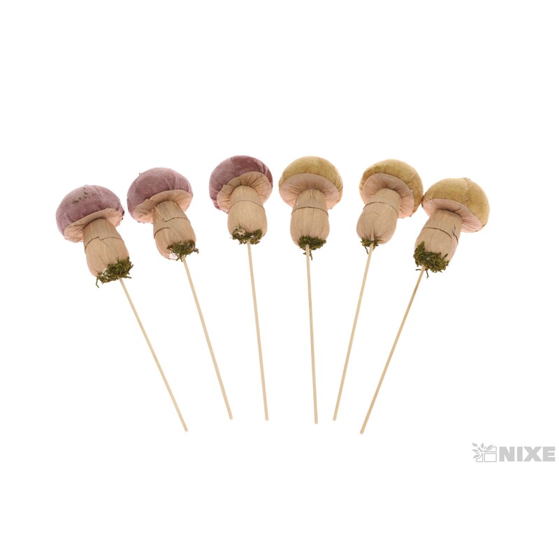 ZÁPICH HŘÍBEK 12ks 10x25cm*MIX BAREV