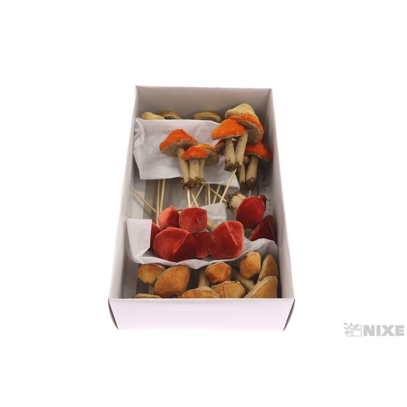 ZÁPICH HŘÍBEK 12ks 08x26cm*MIX BAREV