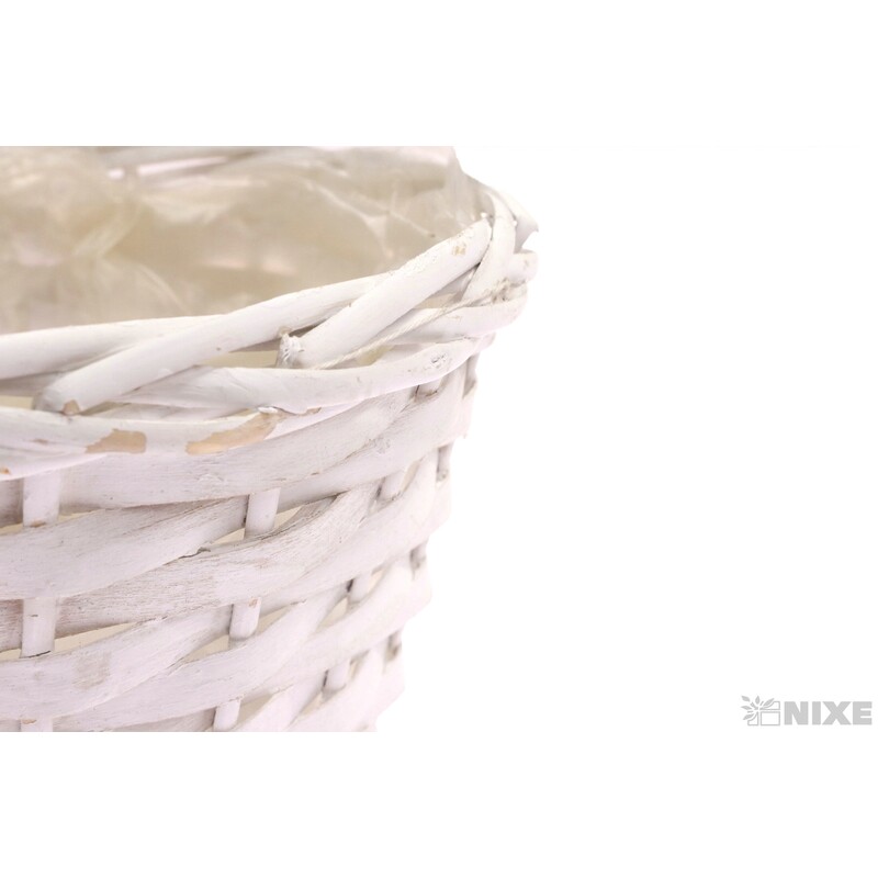 OBAL KRUH 19x18cm*BÍLÁ