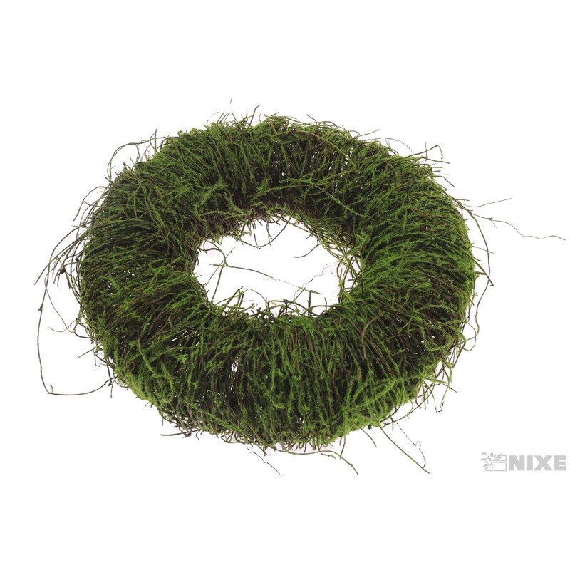 VĚNEC PROUTĚNÝ 35cm*ZELENÁ