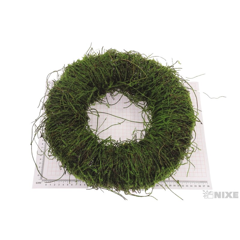 VĚNEC PROUTĚNÝ 35cm*ZELENÁ