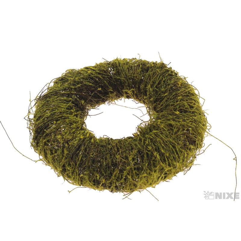 VĚNEC PROUTĚNÝ 35cm*ŽLUTÁ