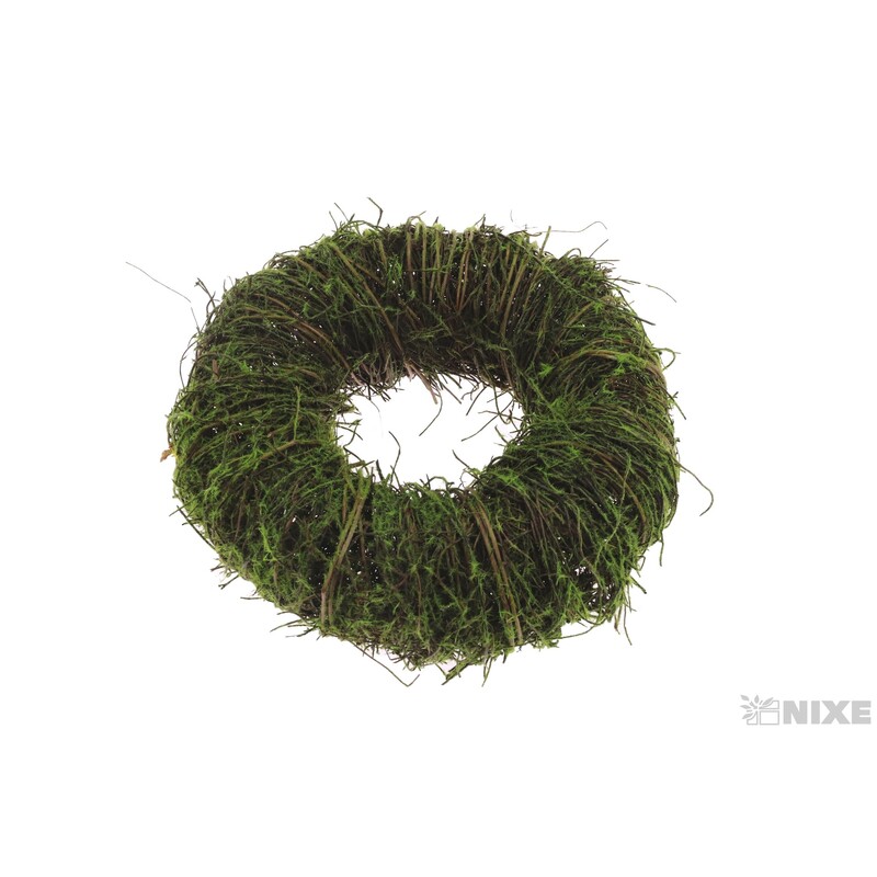 VĚNEC PROUTĚNÝ 25cm*ZELENÁ