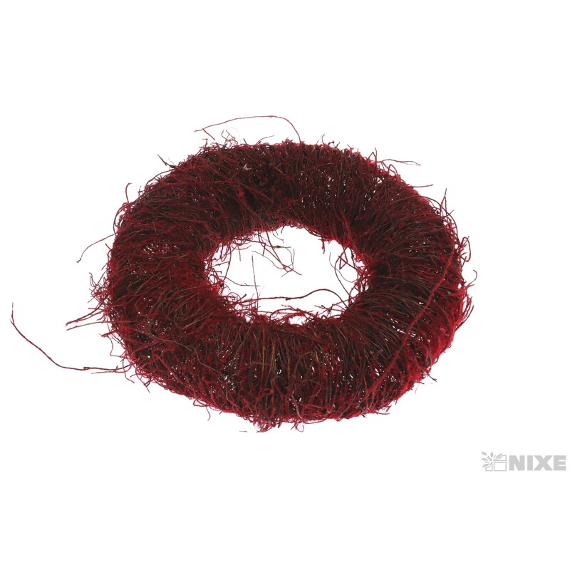 VĚNEC PROUTĚNÝ 35cm*RŮŽOVÁ