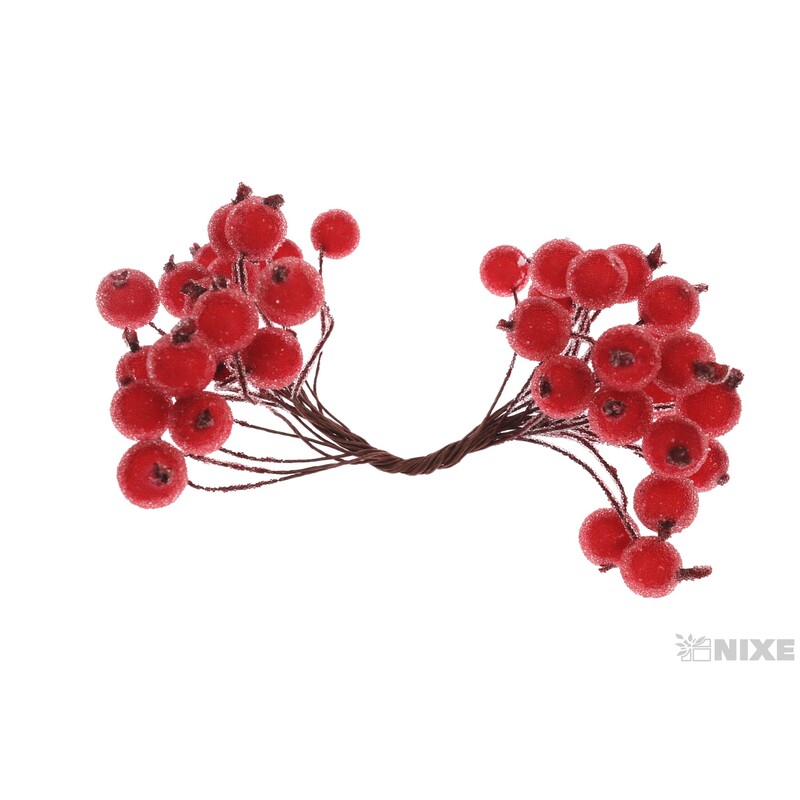 KULIČKY DRÁT 1x15cm 20ks 10sv*ČERVENÁ