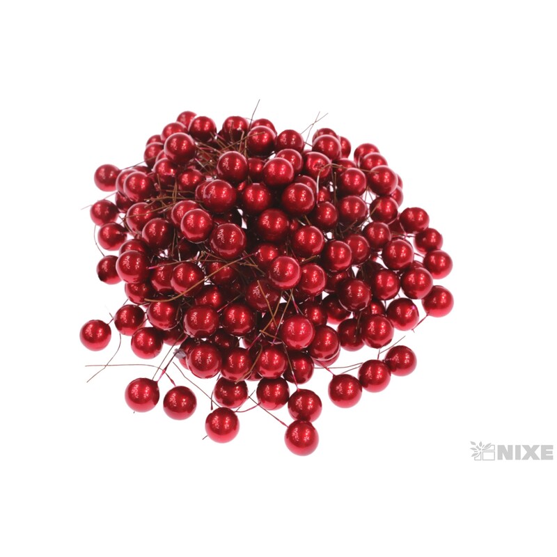 KULIČKY DRÁT 1,2cmx6cm 200ks*ČERVENÁ