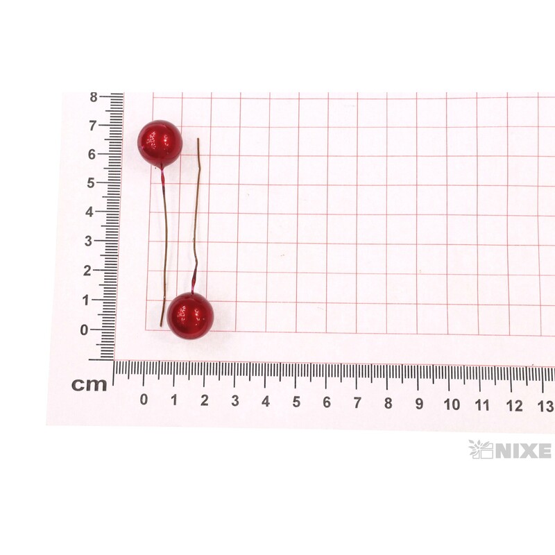 KULIČKY DRÁT 1,2cmx6cm 200ks*ČERVENÁ