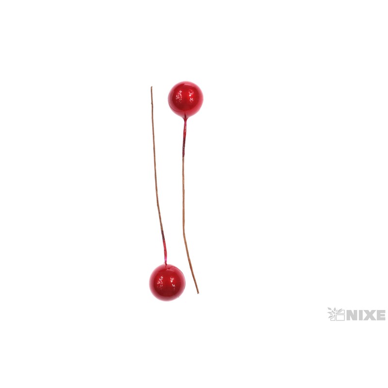 KULIČKY DRÁT 1cmx6cm 200ks*ČERVENÁ