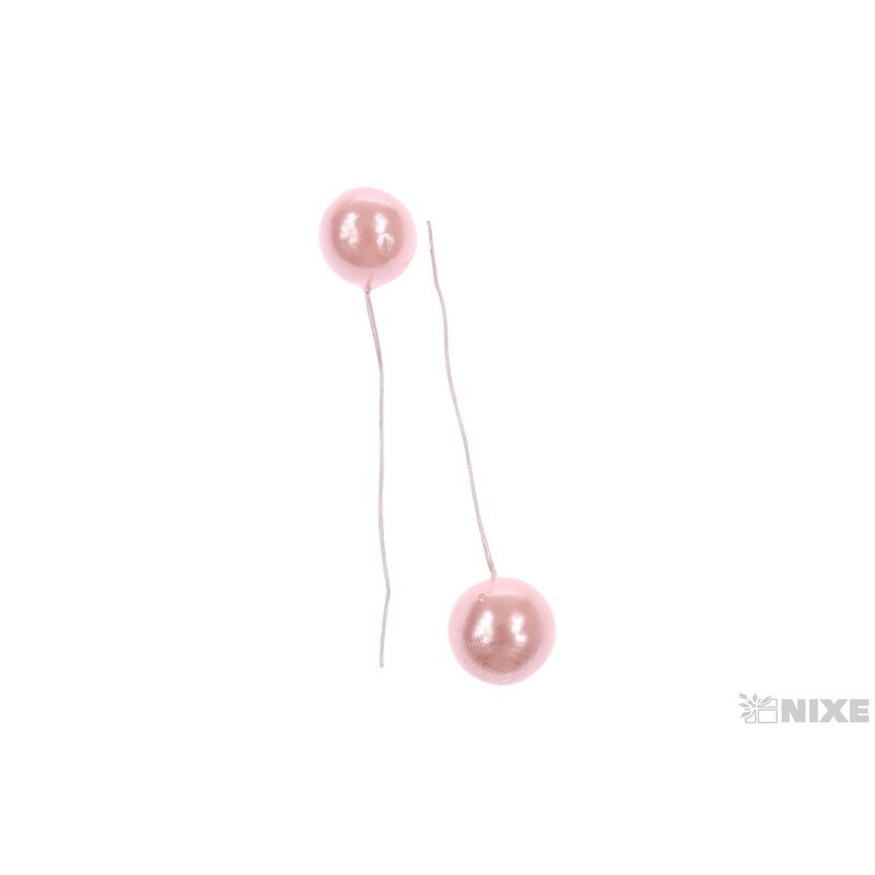 KULIČKY DRÁT 1,8cmx7cm 50ks*RŮŽOVÁ