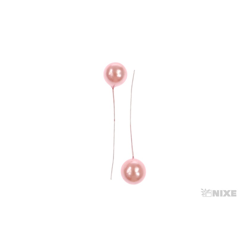 KULIČKY DRÁT 1,7cmx7cm 100ks*RŮŽOVÁ SV.