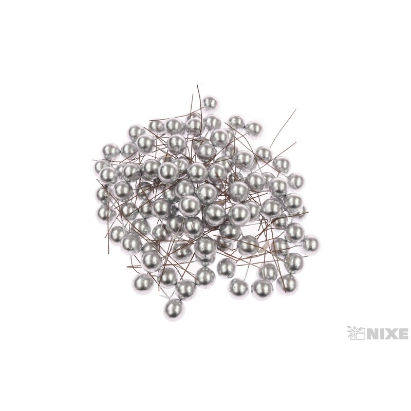 KULIČKY DRÁT 1,6cmx7cm 100ks*STŘÍBRNÁ