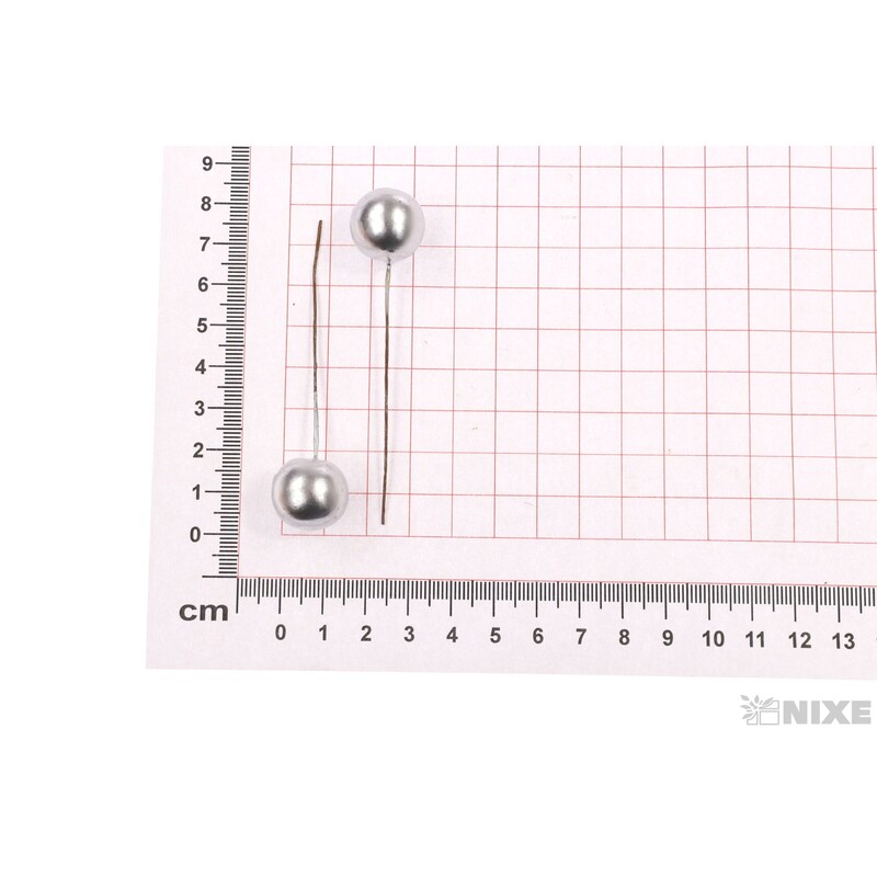 KULIČKY DRÁT 1,6cmx7cm 100ks*STŘÍBRNÁ