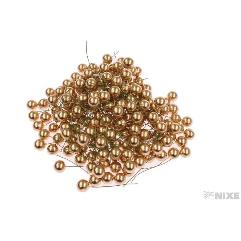 KULIČKY DRÁT 1,6cmx7cm 140ks*ZLATÁ