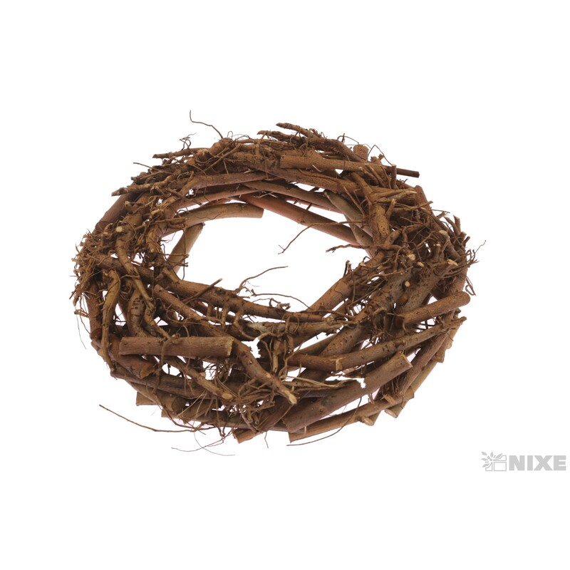 VĚNEC DŘEVO 40cm*PŘÍRODNÍ