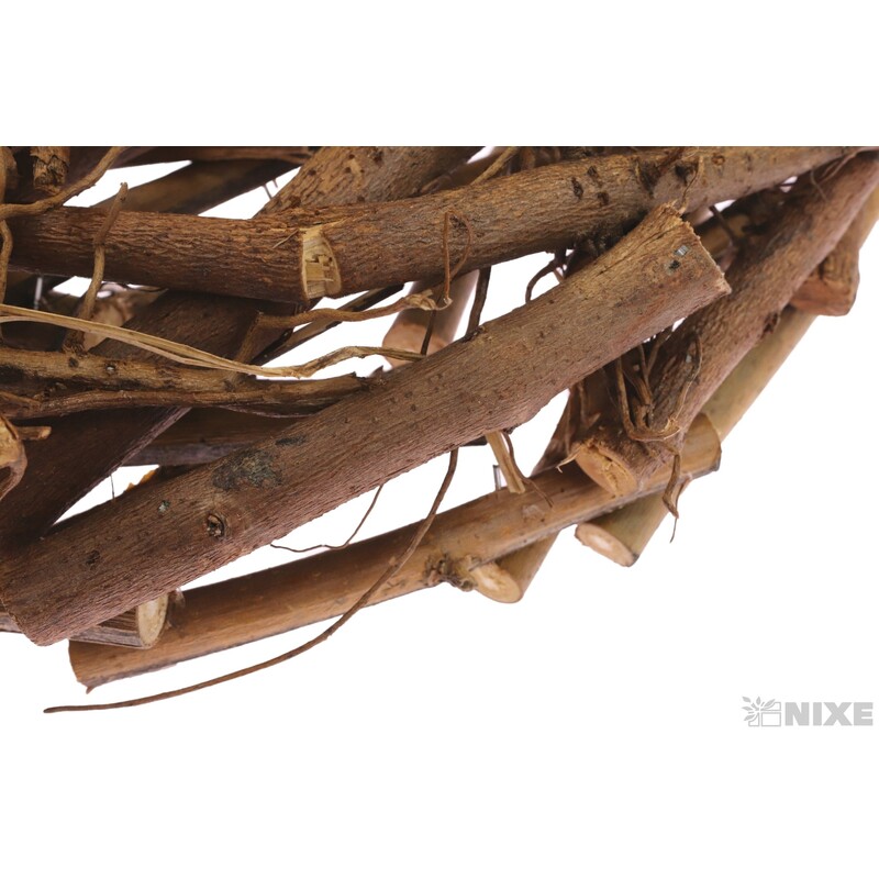 VĚNEC DŘEVO 40cm*PŘÍRODNÍ