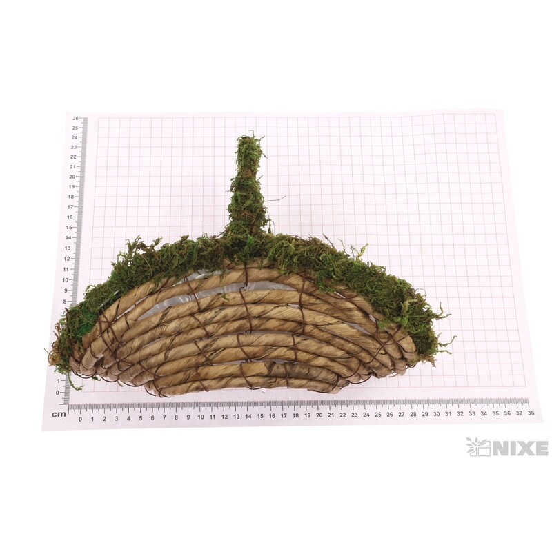KOŠÍK MECH 24x8cm*ZELENÁ