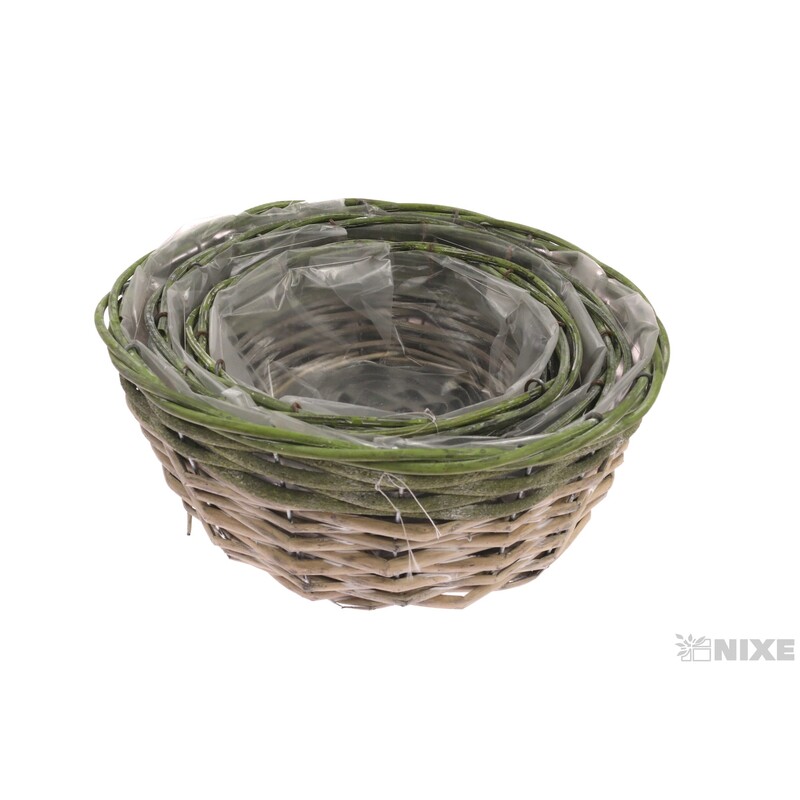 OBAL PROUTÍ 26x10cm 24x09 18x7*ZELENÁ