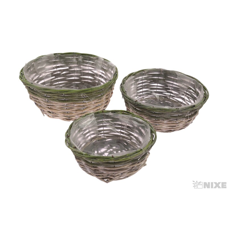 OBAL PROUTÍ 26x10cm 24x09 18x7*ZELENÁ