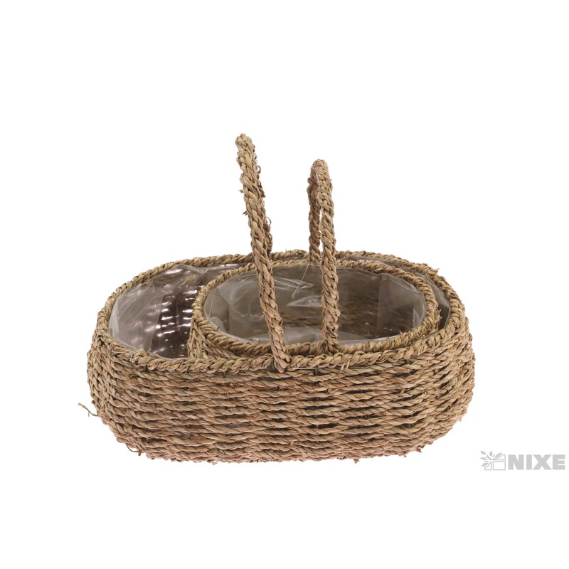 KOŠÍK 29x15x10 19x12x9cm*PŘÍRODNÍ