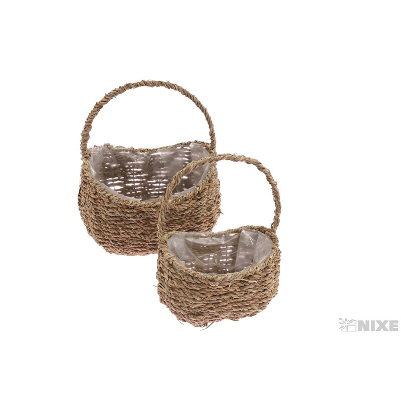 KOŠÍK 18x19x11 15x10x8cm*PŘÍRODNÍ