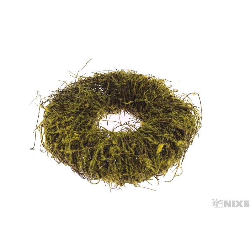 VĚNEC PROUTĚNÝ 25cm*ŽLUTÁ