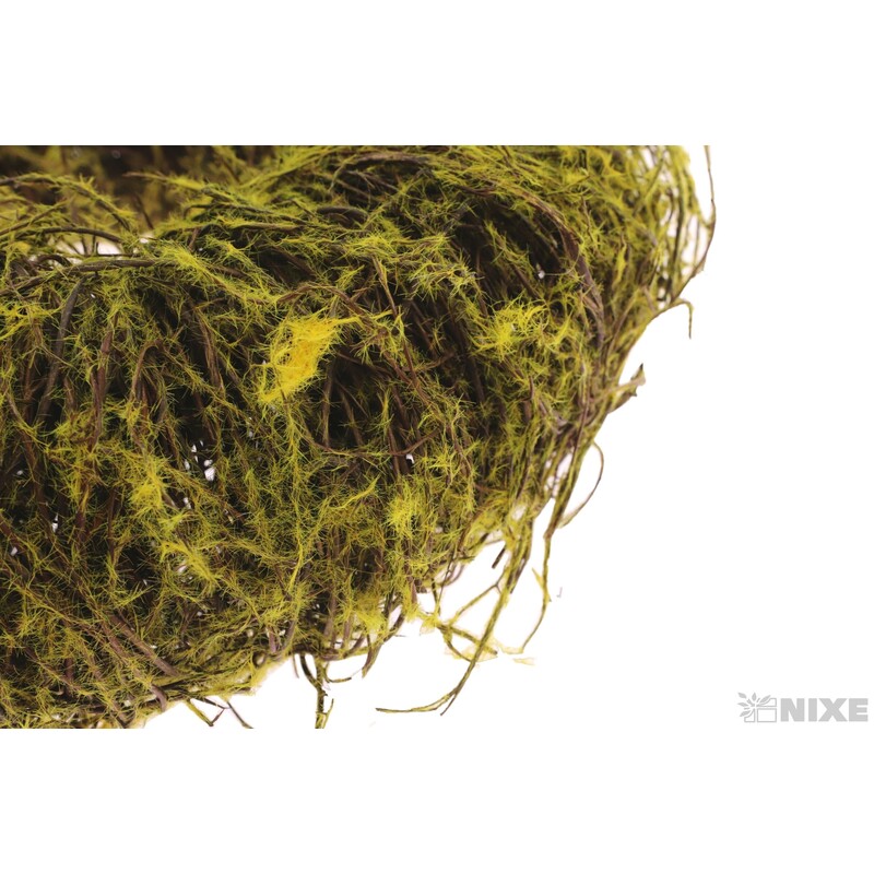 VĚNEC PROUTĚNÝ 25cm*ŽLUTÁ